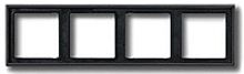 Рамка универсальная Jung LS990 metal 4-м. антрацит картинка